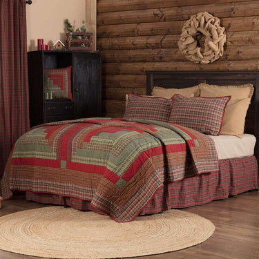 Gatlinburg King Quilt 105Wx95L VHC Brands - The Fox Decor
